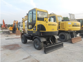 Колесен багер Hyundai R60W-7: снимка 2