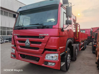 Автокран Sinotruk HOWO 8*4 Mobile crane: снимка 3