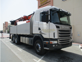 Камион с кран SCANIA G 480