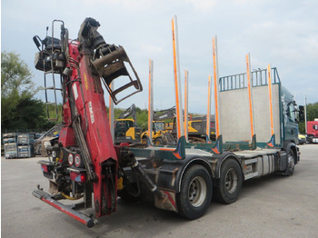 Камион за дърва, Камион с кран Scania G450 6x4Timber: снимка 3