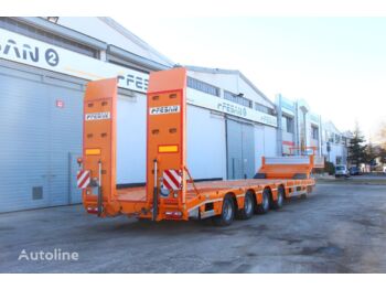 Нови Нискорамна площадка полуремарке FESAN 4 AXLES LOWBED: снимка 1