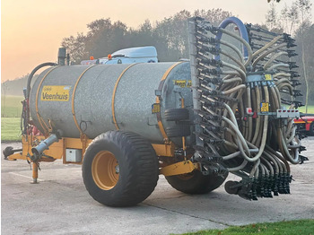 Цистерна за течен тор Veenhuis VMB 7500 + bemester slootsmid: снимка 5