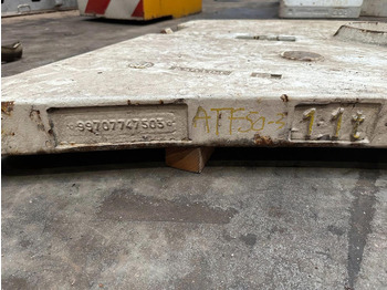 Противовес за Строителна техника Faun ATF 50-3 counterweight 1,1 ton: снимка 5