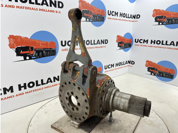 Шенкел за Кран Grove GMK 3050 Steering knuckle 16 holes axle 2 left: снимка 3