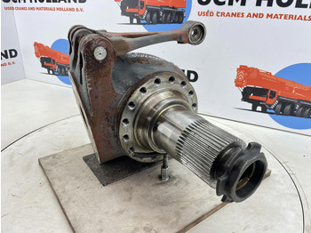 Шенкел за Кран Grove GMK 3055 Steering knuckle 16 holes axle 2 left: снимка 3