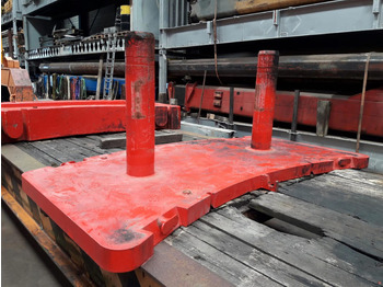 Противовес за Строителна техника Grove GMK 5100 counterweight 3,0 ton: снимка 5