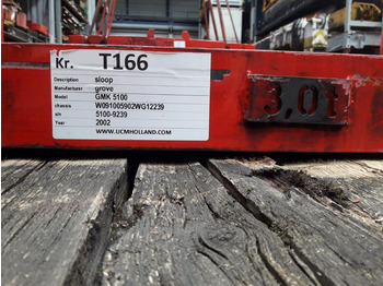 Противовес за Строителна техника Grove GMK 5100 counterweight 3,0 ton: снимка 4