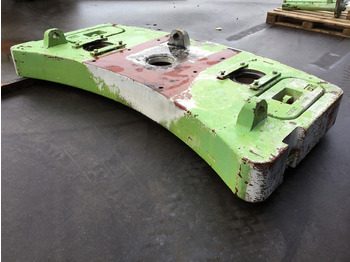 Противовес за Строителна техника Krupp KMK 3045 counterweight 3,4 + 0,2 + 0,2 ton: снимка 4