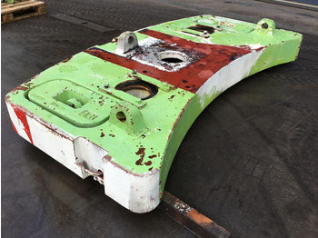 Противовес за Строителна техника Krupp KMK 3045 counterweight 3,4 + 0,2 + 0,2 ton: снимка 3