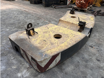 Противовес за Строителна техника Krupp KMK 4080 - 5110 - 5120 Counterweight 5,8 ton: снимка 4