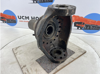 Шенкел за Кран Terex Terex PPM 480 ATT steering knuckle 16 holes axle 1: снимка 4