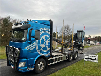 Камион за дърва DAF XF 530