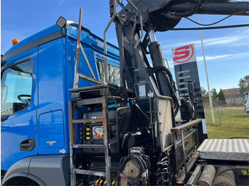 Мултилифт за контейнери камион Mercedes-Benz Antos 2546 - Hiab 192 E kran: снимка 4