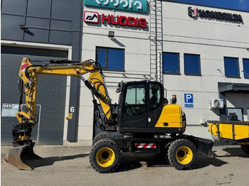 Колесен багер Yanmar B 110 W Hyvät varusteet / Siisti / Vähän ajettu: снимка 2
