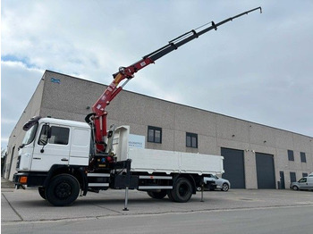 Камион с кран MAN 18.222