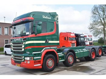 Контейнеровоз/ Сменна каросерия камион SCANIA R 520