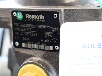 Нови Хидравличен мотор за Подемно-транспортна техника REXROTH A6VM060HA2T30004F/71MWV0M4Z8200-0: снимка 4