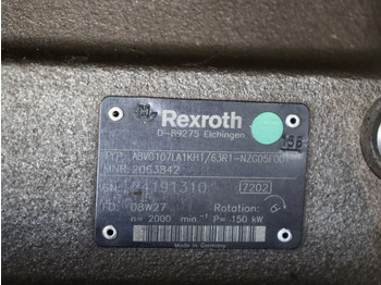 Нови Хидравлична помпа за Подемно-транспортна техника REXROTH A8VO107LA1KH1/63R1-NZG05F001: снимка 5