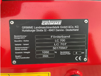 Нови Оборудване за съхранение Grimme LC 707 - Rental: снимка 2
