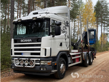 Камион за дърва SCANIA R164