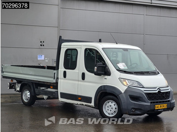 Бордови бус Citroën Jumper 130PK Open Laadbak Dubbel Cabine Trekhaak Airco Cruise Euro6 Pritsche Pickup Open Box Airco Trekhaak Cruise control: снимка 3