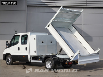 Бус самосвал Iveco Daily 35C14 Kipper met Kist Dubbel Cabine Dubbellucht 3,5t Trekhaak Airco Cruise Euro6 Kieper Tipper Benne 2m3 Airco Trekhaak Cruise c: снимка 3