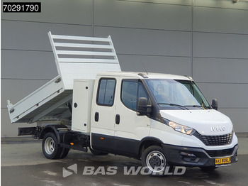 Бордови бус Iveco Daily 35C14 Open Laadbak met Kist Dubbel Cabine Dubbellucht 3,5t Trekhaak Airco Cruise Euro6 Pritsche Pickup Open Box 2m3 Airco Trekha: снимка 3