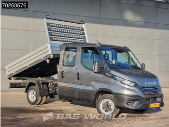 Нови Бус самосвал Iveco Daily 35C21 3 zijdige Kipper Dubbel Cabine 210PK 3.0L Dubbellucht Airco Cruise LED Camera Tipper Benne Kieper 2m3 Airco: снимка 2