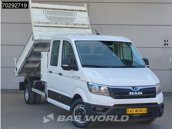 Бус самосвал MAN TGE 5.120 COMING SOON! Kipper met Kist Dubbel Cabine Dubbellucht 3,5t Trekhaak Navi Airco Camera Euro6 Tipper Benne Kieper Airco Dubbel ca: снимка 3