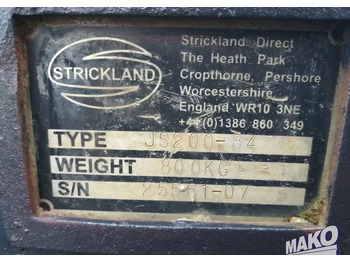 Прикачен инвентар за Строителна техника Łyżka skarpowa Strickland 210cm Miller fi 80: снимка 5