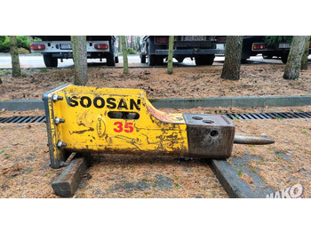 Прикачен инвентар за Строителна техника Młot hydrauliczny Soosan SQ35 230kg do koparki: снимка 2