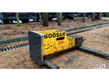Прикачен инвентар за Строителна техника Młot hydrauliczny Soosan SQ35 230kg do koparki: снимка 3