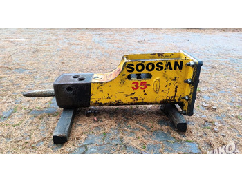 Прикачен инвентар за Строителна техника Młot hydrauliczny Soosan SQ35 230kg do koparki: снимка 5