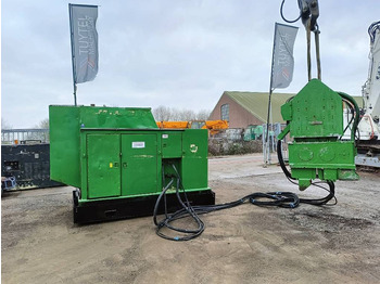 Машина за набиване ICE 216 vibro hammer 2,4 ton+ ICE 175 powerpack c: снимка 2