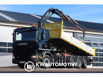 Камион с кран SCANIA G 450