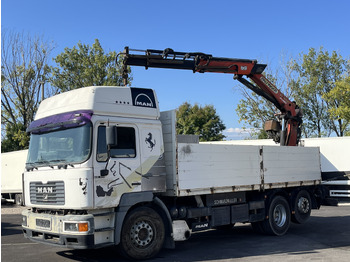 Камион с кран MAN F2000