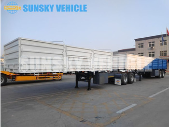 Бордово полуремарке/ Платформа SUNSKY