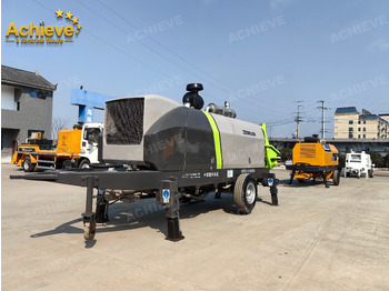 Стационарна бетон помпа Zoomlion 2022 Zoomlion HBT 90.18.186RSU hydraulic Concrete Trailer Pump in China【ACHIEVE】TOP CONDITION!!!: снимка 3