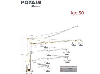Самоиздигащ се кулокран POTAIN