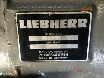 Ос и части Liebherr Rearaxle MTE3070: снимка 3