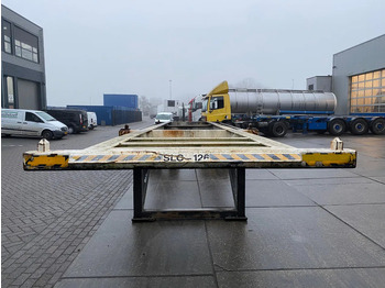 Контейнеровоз/ Сменна каросерия полуремарке Buiscar HD 36 / 36 Ton / 20 FT - 30 FT / Skeletal / Port Trailer: снимка 5