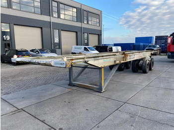 Контейнеровоз/ Сменна каросерия полуремарке Buiscar HD 36 / 36 Ton / 20 FT - 30 FT / Skeletal / Port Trailer: снимка 4