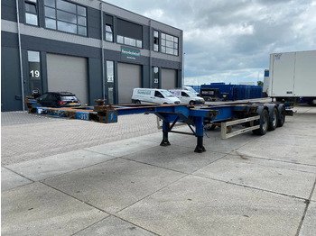 Контейнеровоз/ Сменна каросерия полуремарке Renders Container chassis / BPW + Drum / 40 FT: снимка 4 Контейнеровоз/ Сменна каросерия полуремарке Renders Container chassis / BPW + Drum / 40 FT: снимка 4