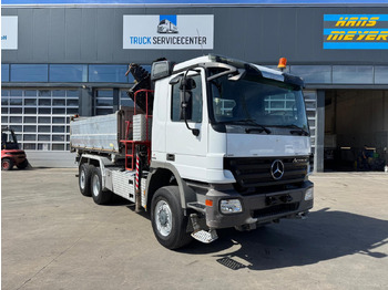 Камион с кран MERCEDES Actros 2641 6x4-4 PK29000-7 Kipper: снимка 4 Камион с кран MERCEDES Actros 2641 6x4-4 PK29000-7 Kipper: снимка 4