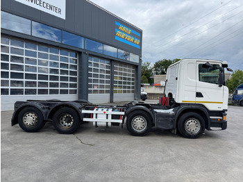 Шаси кабина SCANIA G450 8x2 Fahrgestell: снимка 4
