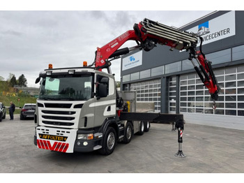 Лизинг на  Scania G480 8x4 SZM/Pritsche Fassi 950 Scania G480 8x4 SZM/Pritsche Fassi 950: снимка 1