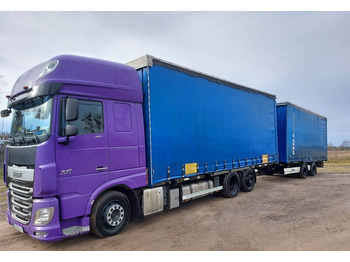 Камион с брезент DAF XF 106