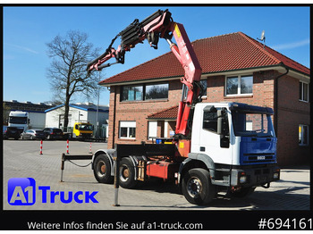 Лизинг на IVECO-MAGIRUS 420 6x4, HMF3722 Jib Funk Seilwinde, IVECO-MAGIRUS 420 6x4, HMF3722 Jib Funk Seilwinde,: снимка 1