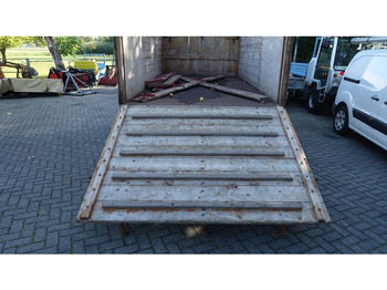 Селскостопанска техника Veewagen-plattewagen met kenteken Schamel: снимка 5