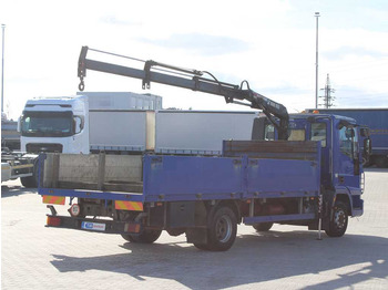 Бордови камион, Камион с кран Iveco EUROCARGO 100E17, EURO 3, HYDRAULIC ARM HIAB 035-2: снимка 4
